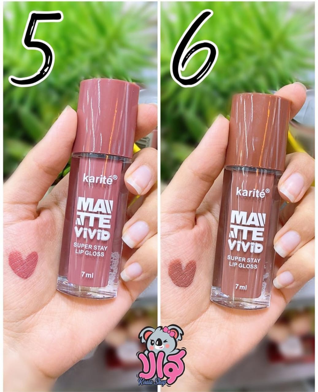 Karite - Superstay Matte Vivid Lip Gloss Set of 6