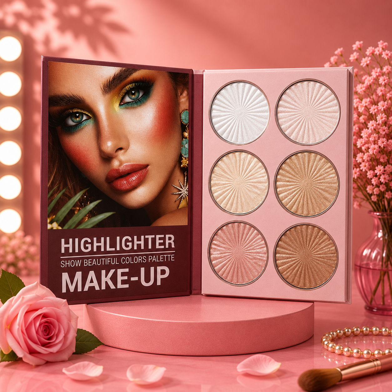 Gorgeous Mocallure 6 Layer All-in-One Makeup Book Kit