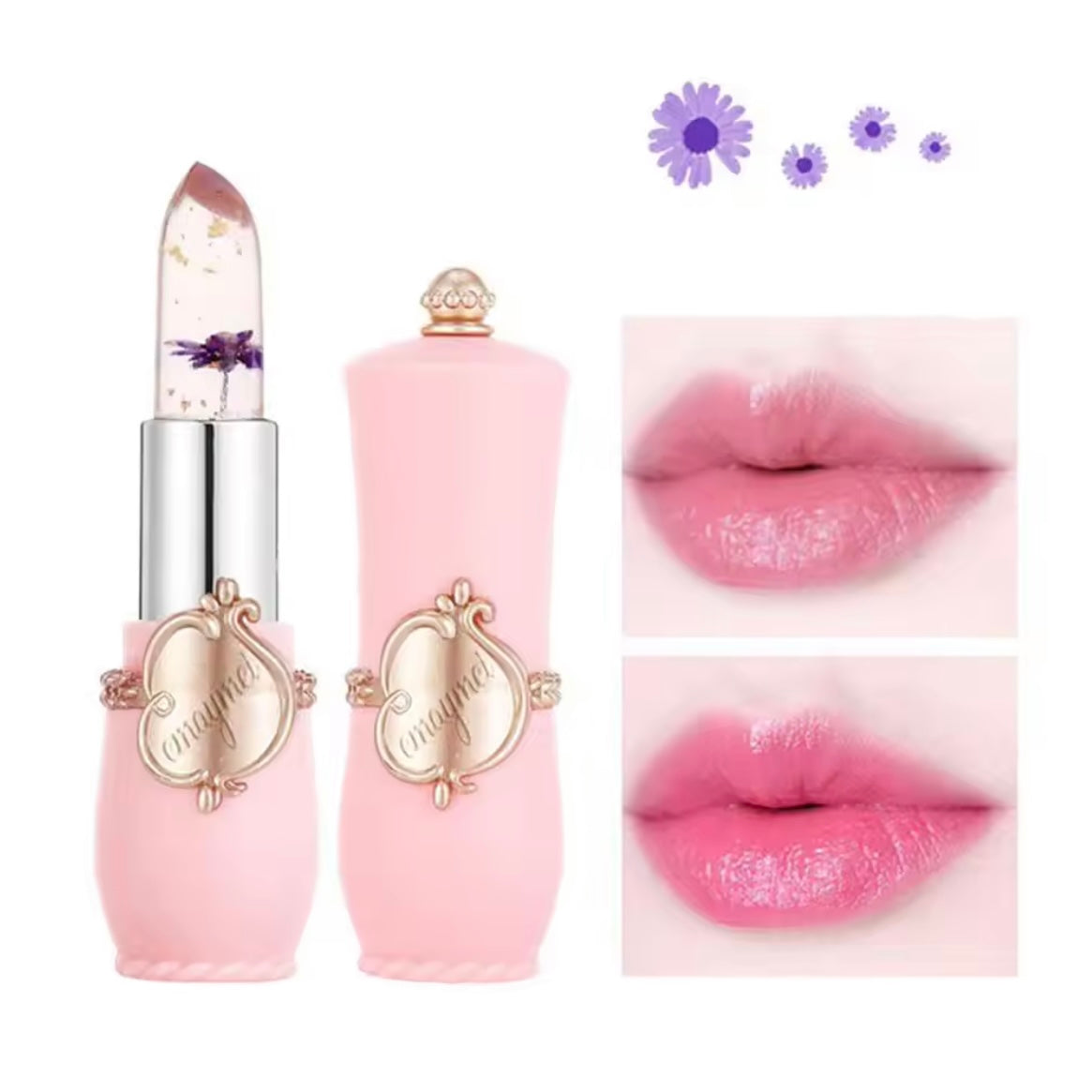 Crown Flower Jelly Tinted Lipstick
