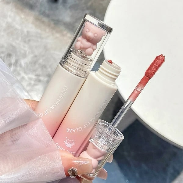 Gege Bear - Cartoon Matte Lip Gloss Set of 6