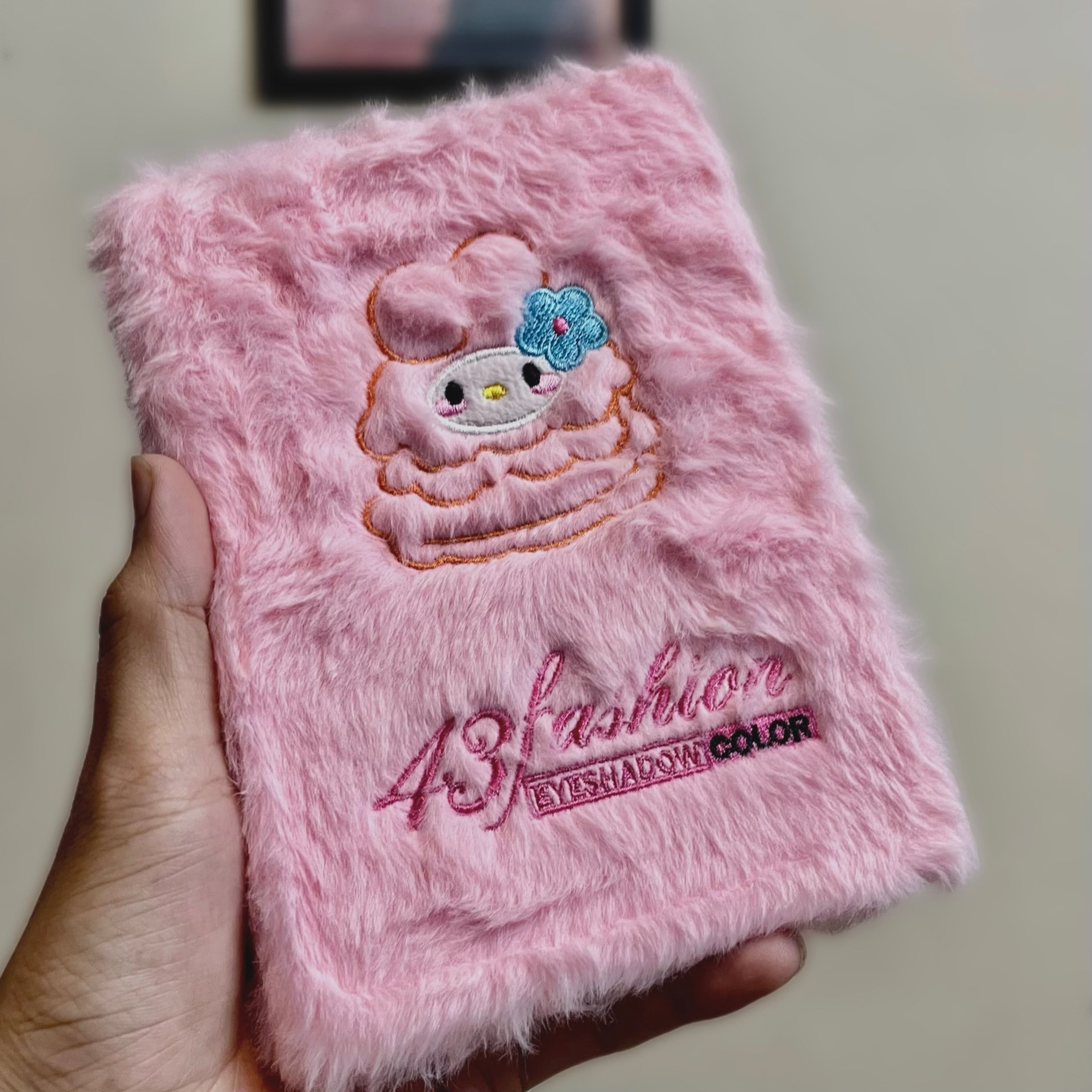 Cute Bunny Makeup Book Palette Eyeshadow Highlighter Blusher Palette