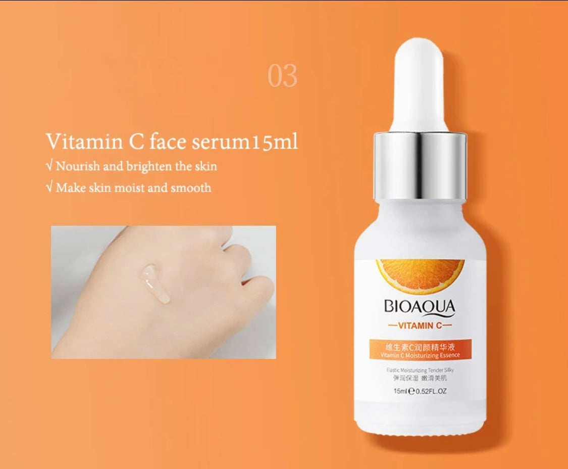 Bioaqua - 6 Step Vitamin C Facial Skin Care Set