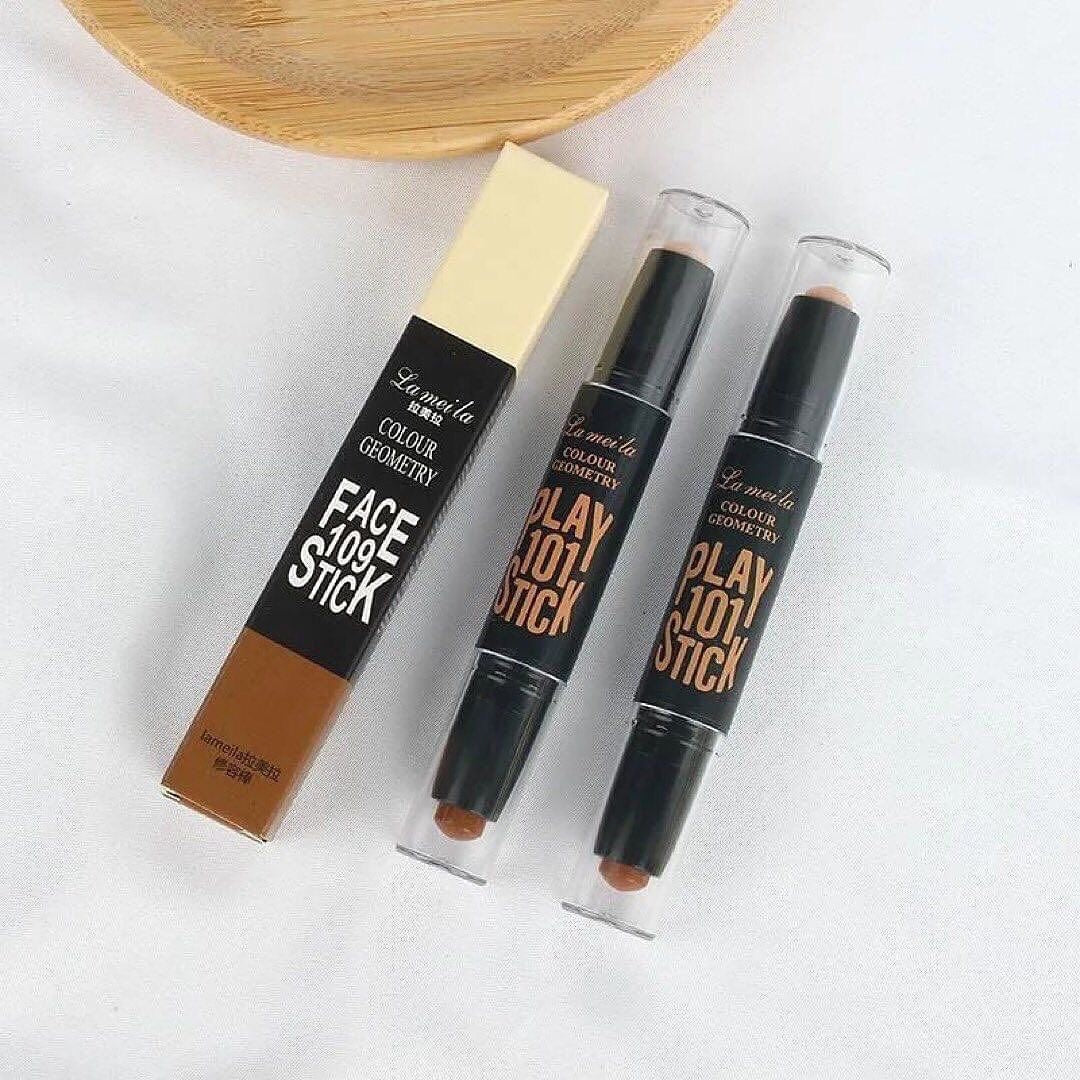 Double Head Silkworm Highlighter & Contour Stick