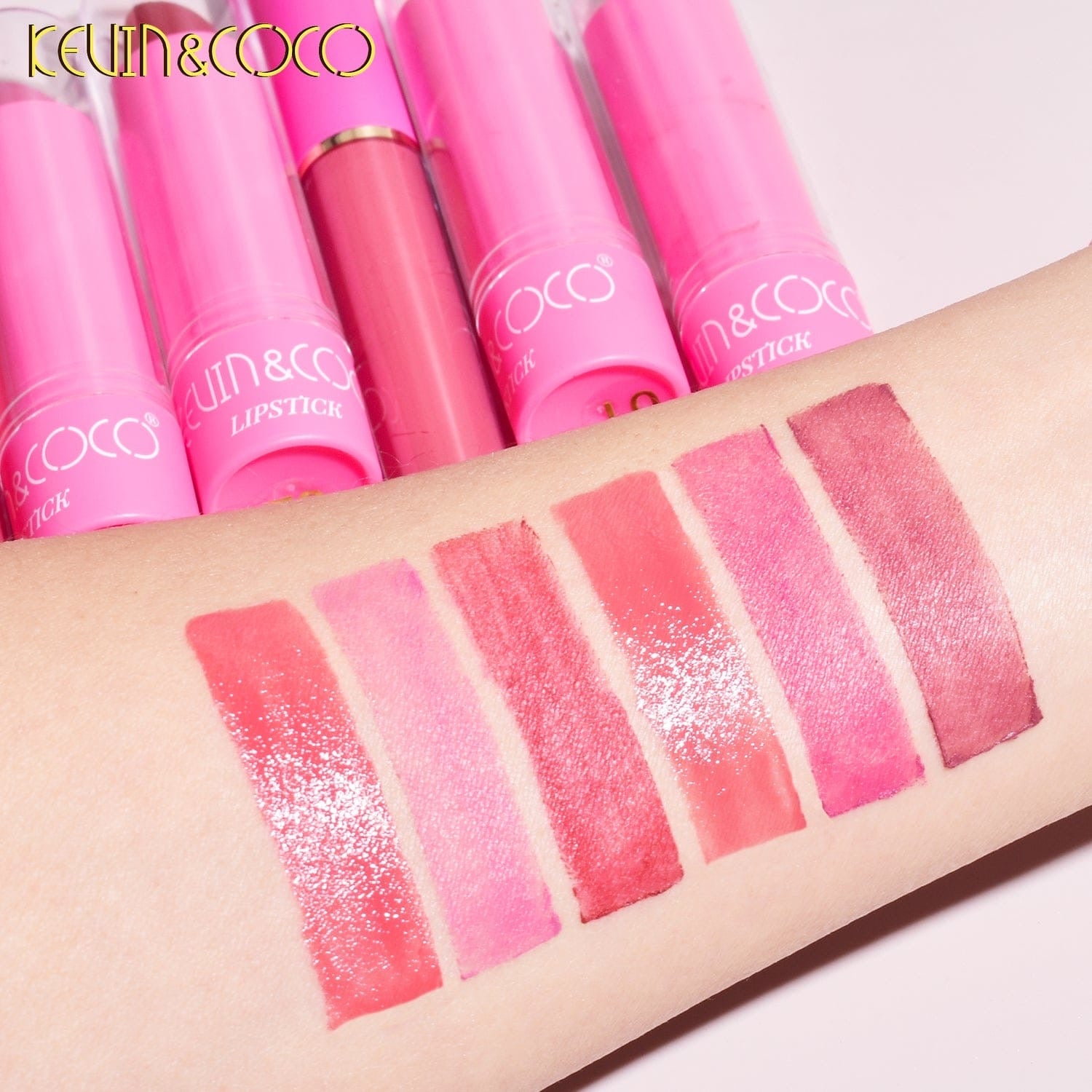 Kevin & Coco - 26 Color Barbie Matte & Shimmer Eyeshadow Palette with Lipstick & Gloss