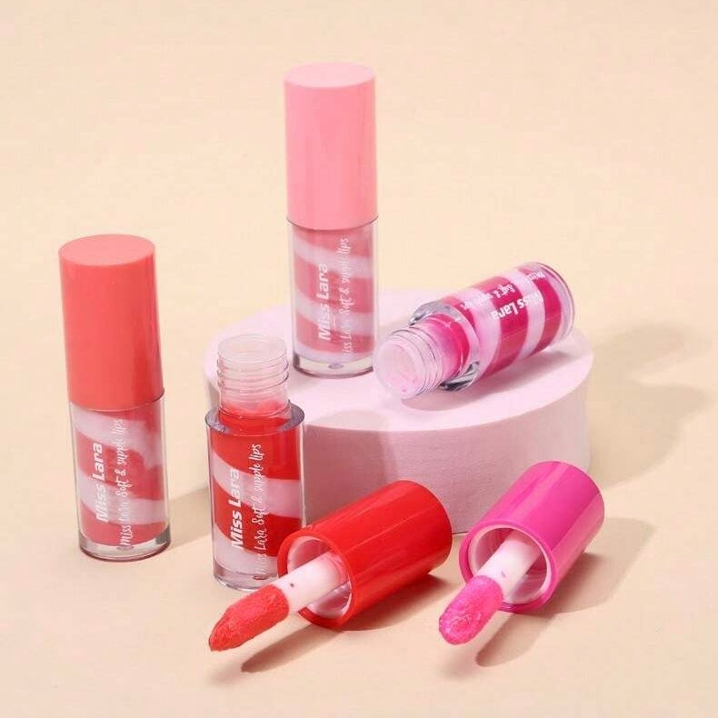 Miss Lara - 2 in 1 Moisturizing Lip Gloss & Scrub Set