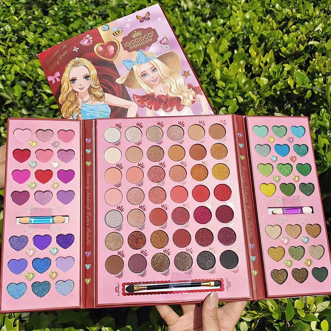 84 Colors Matte & Shimmer Eyeshadow Palette