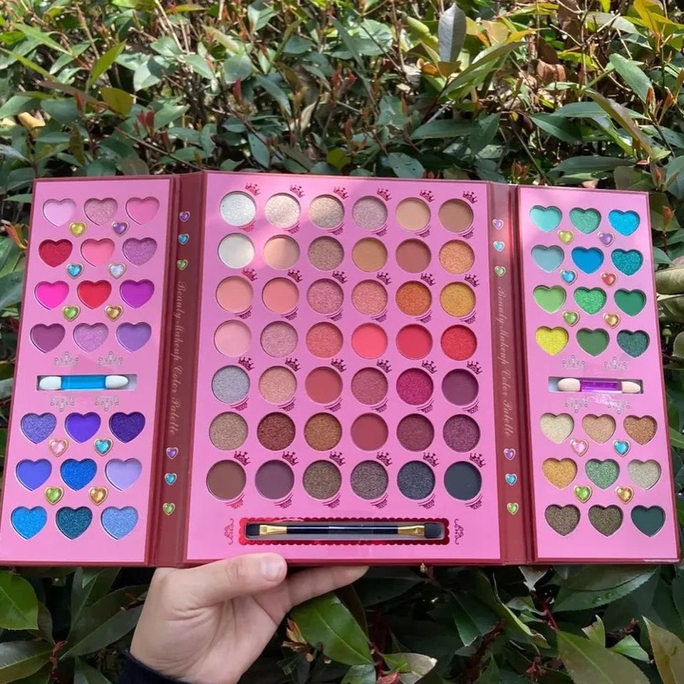 84 Colors Matte & Shimmer Eyeshadow Palette