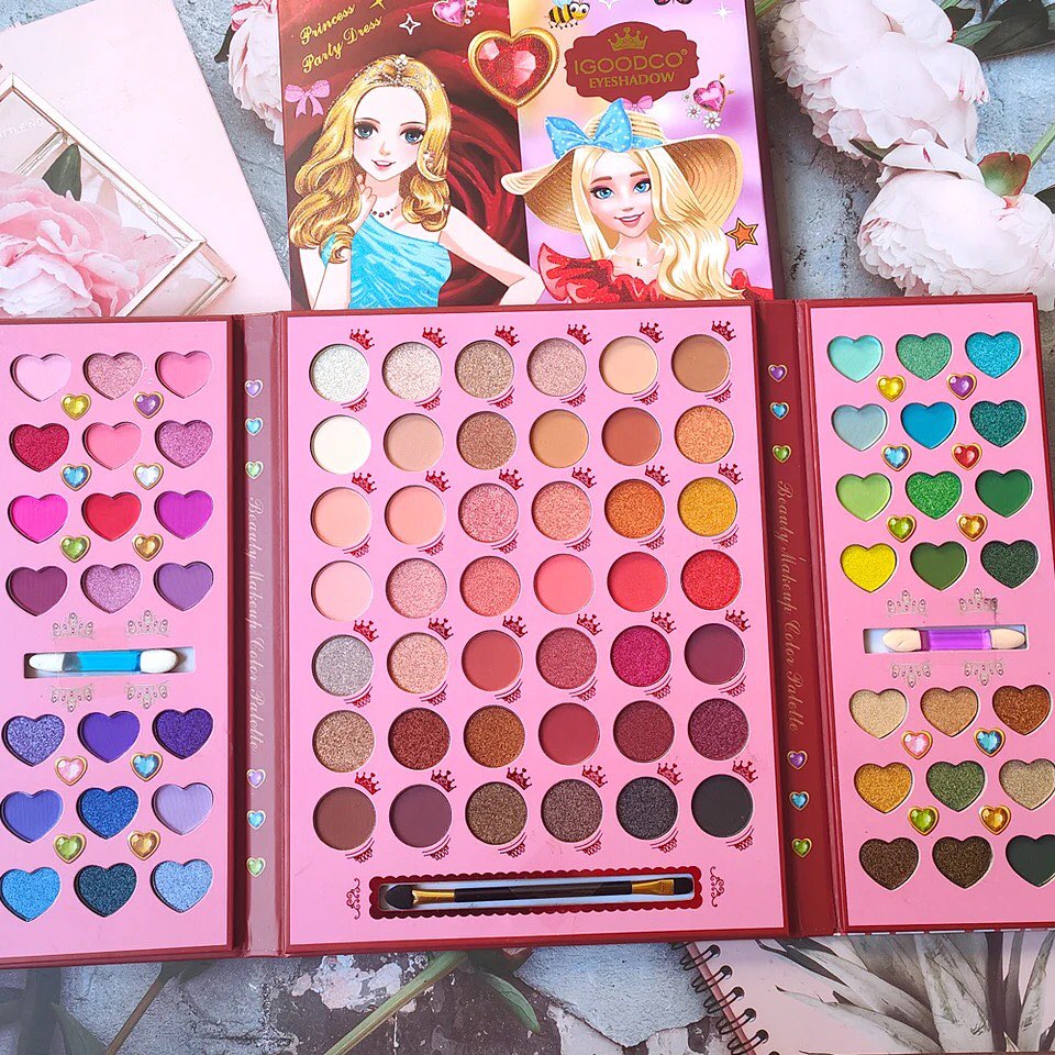 84 Colors Matte & Shimmer Eyeshadow Palette