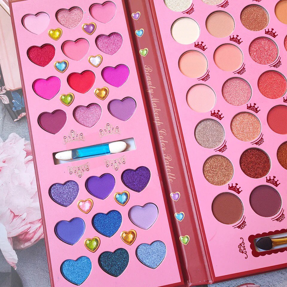 84 Colors Matte & Shimmer Eyeshadow Palette