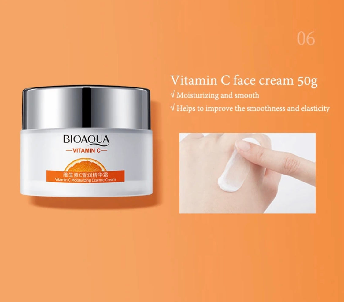 Bioaqua - 6 Step Vitamin C Facial Skin Care Set