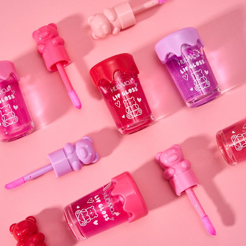Hudamoji - Happy Bear Sweet Lip Gloss Set of 6