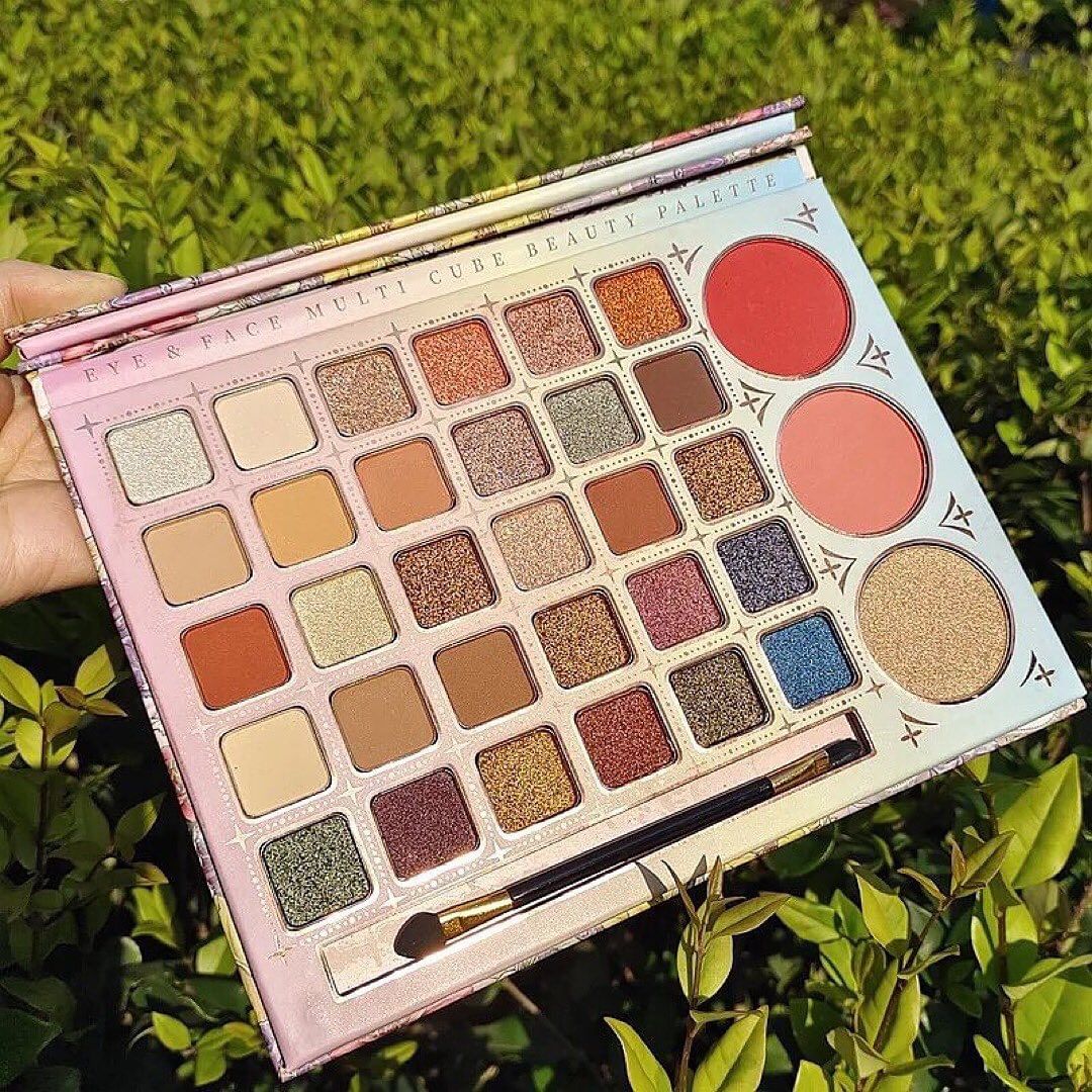 IGOODCO - 33 Color Matte Glitter & Blush Face Palette