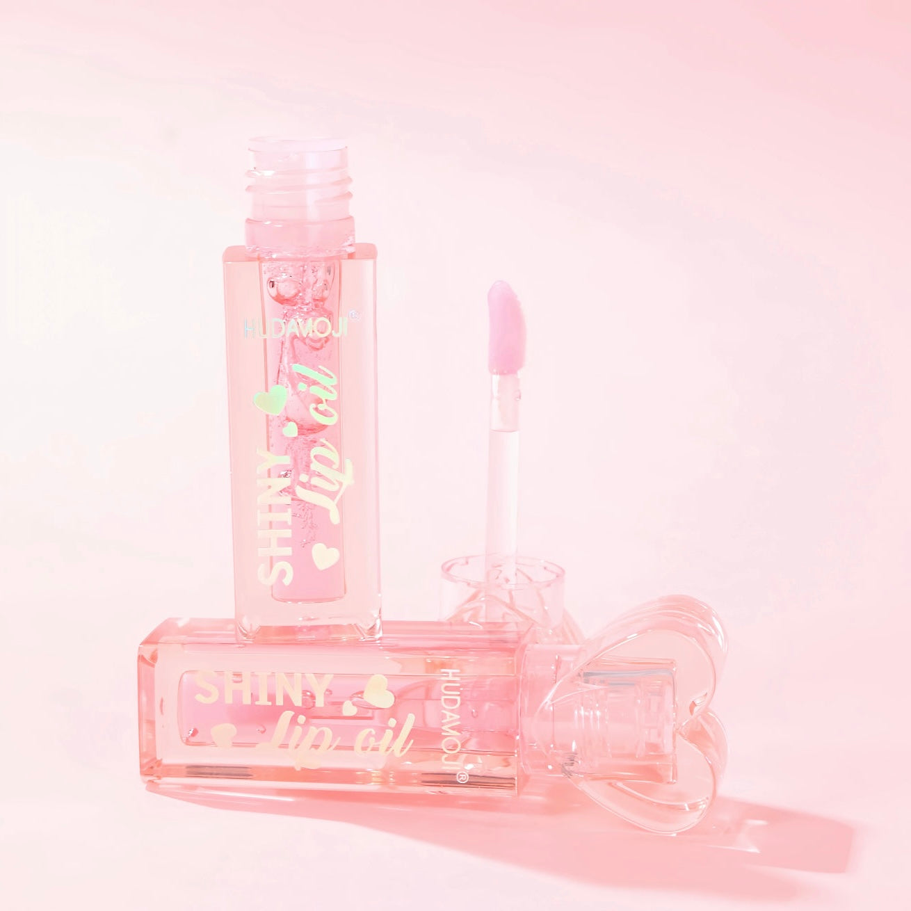 Hudamoji - 2pcs Rose & Collagen Extrat Lip Care Set