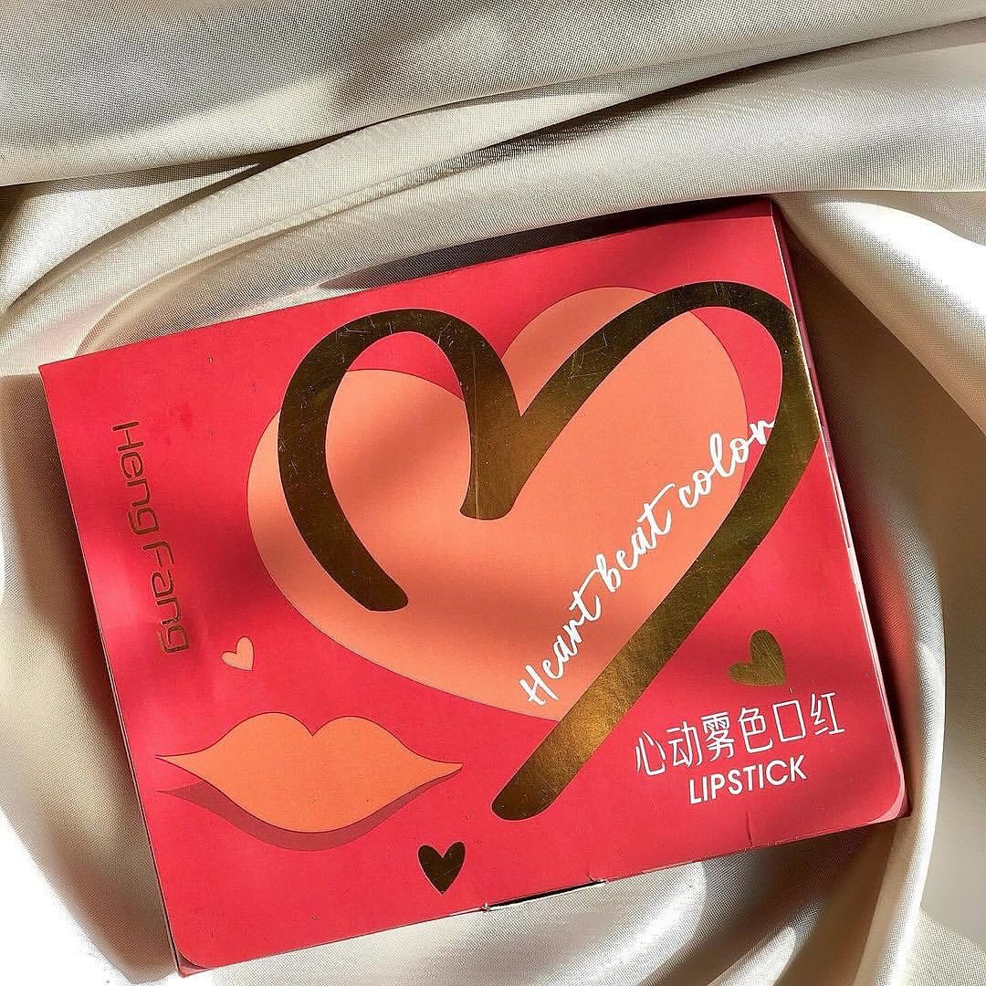 Heng Fang - Heart Velvet Matte Lipstick Set of 6