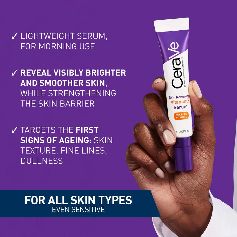 CeraVe Skin Renewing Vitamin C Serum - 30ml