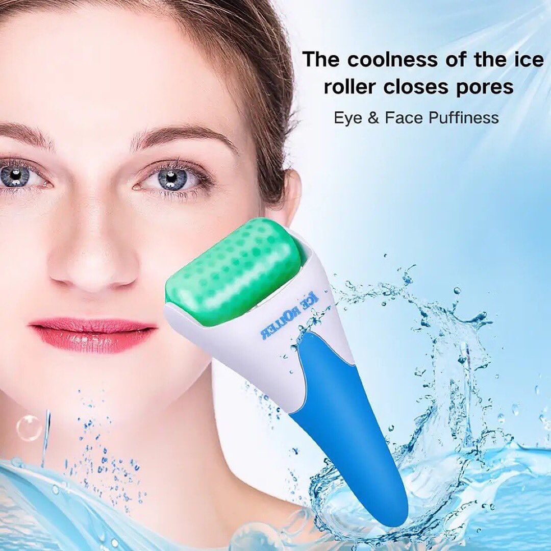 Face Roller Cool Ice Massager Skin Lifting Anti-wrinkle Pain Relief Tighten Massager