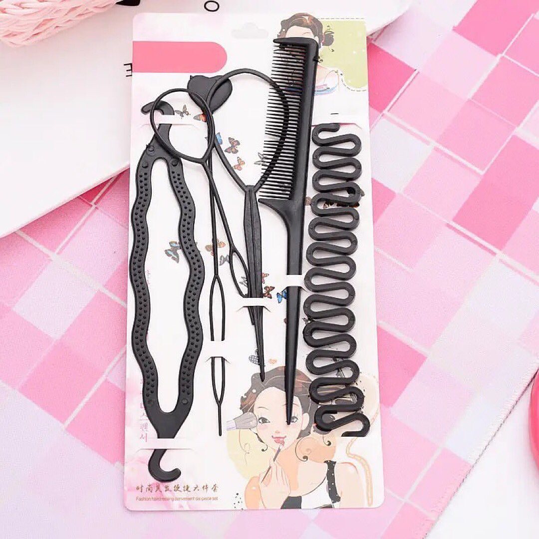 6pcs Hairstyle Braiding Tools