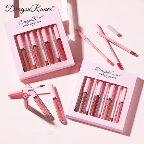 Dragon Ranee - 8pcs Lip Gloss & Liner Set