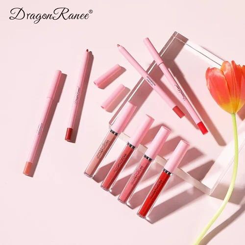 Dragon Ranee - 8pcs Lip Gloss & Liner Set