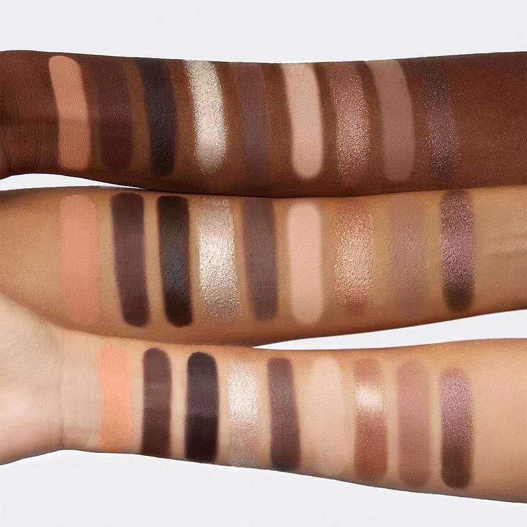 Hudamoji - 9 Colors Highlighter & Contouring Powder Palette