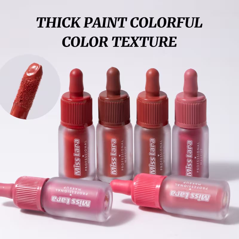 Miss Lara - 6pcs Ink Airy Velvet Lip & Blush Cream
