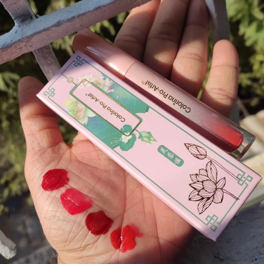 4pcs Creamy Matte Lipgloss Set Waterproof & Long-lasting