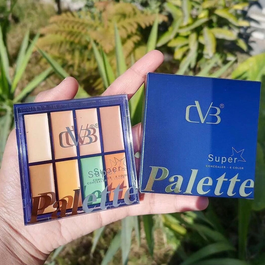 CVB - Color Correcter Creamy Concealer & Contour Palette