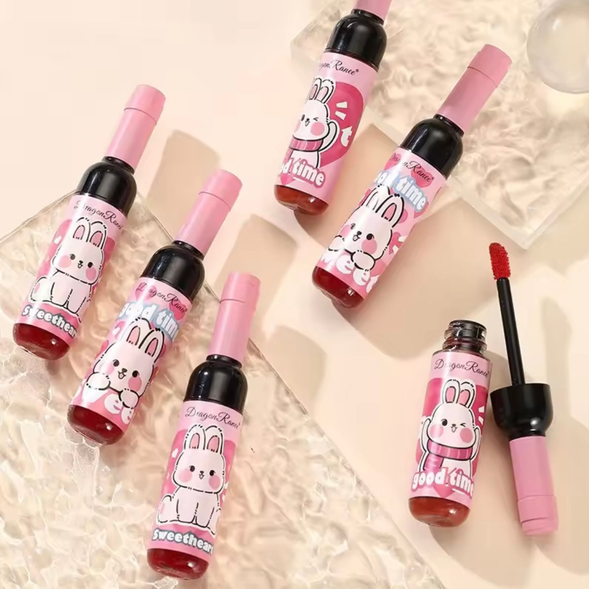 Dragon Ranee - Sweetheart Wine Shaped Lip Tint Set of 3