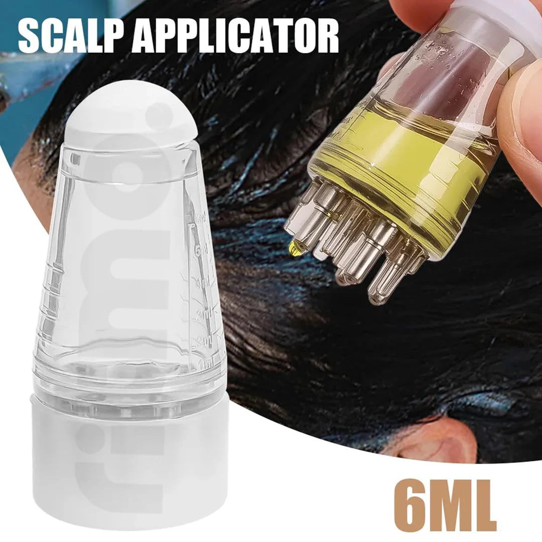 Mini Portable Oil Scalp Applicator Massager