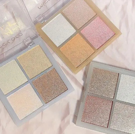 Miss Lara - 4 Color Natural Highlighter Palette