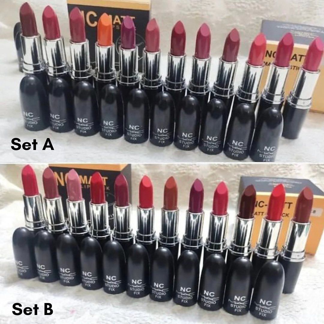 NC Mac - Matte Lipstick Set of 12