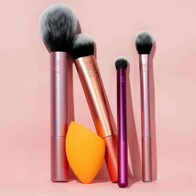 Real Techniques - Soft Bristles Makeup Brushes Set of 5