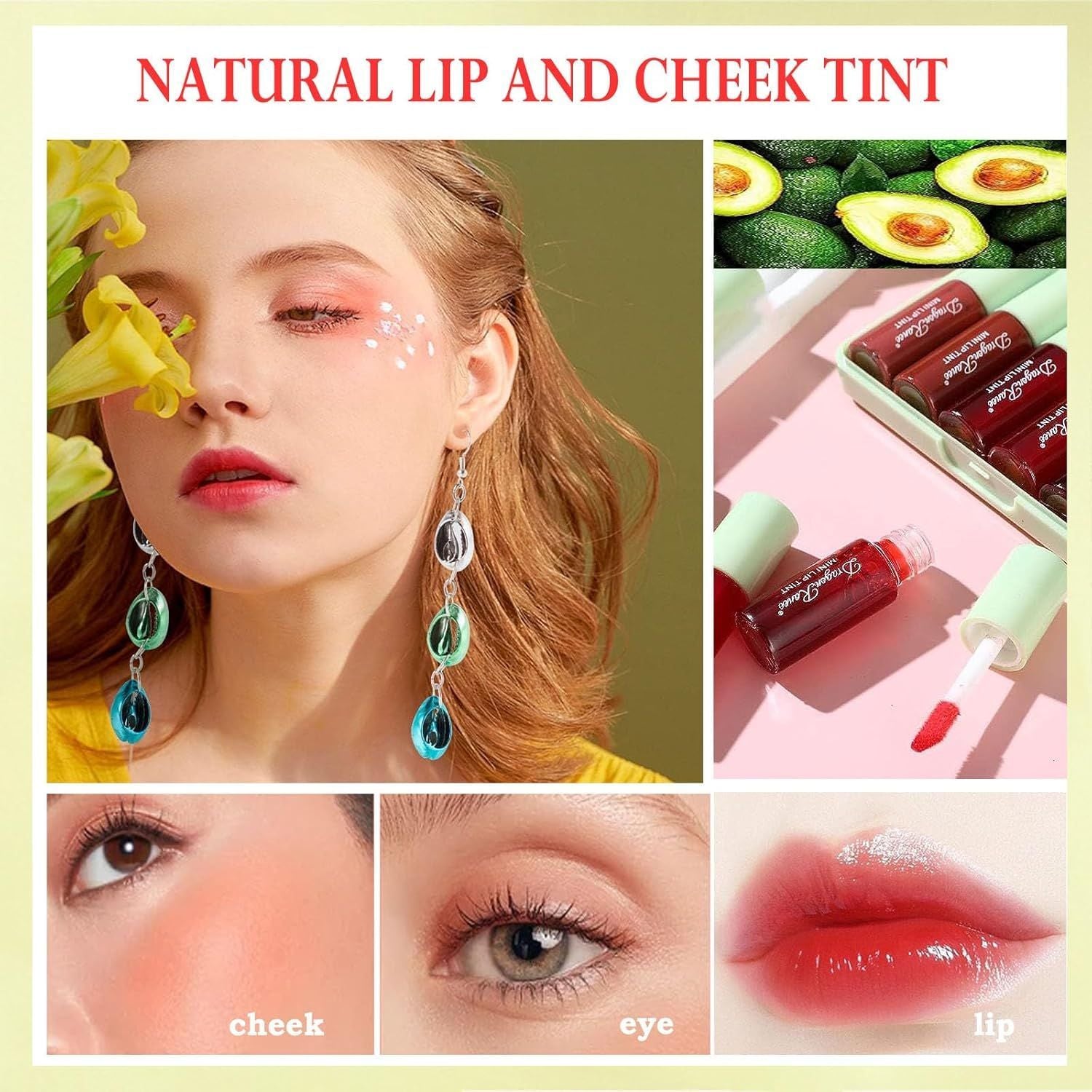 Dragon Ranee - Avocado Mini Lip Tint Set of 6
