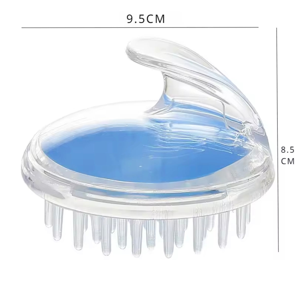 Crystal Clear Shampoo Silicone Scalp Massager