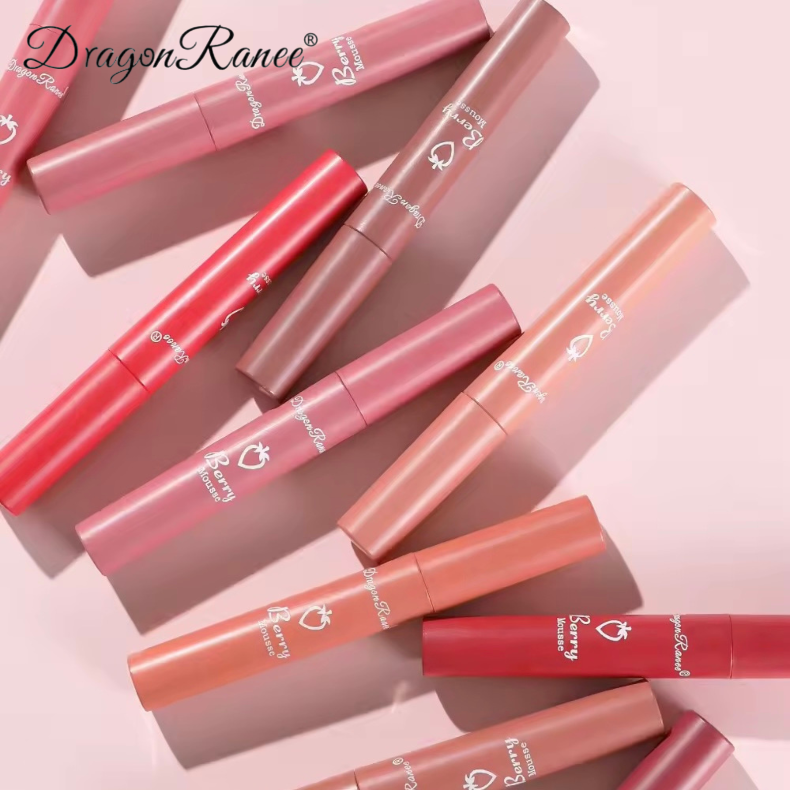 Dragon Ranee - Berry Mousse Matte Lip Gloss Set of 6