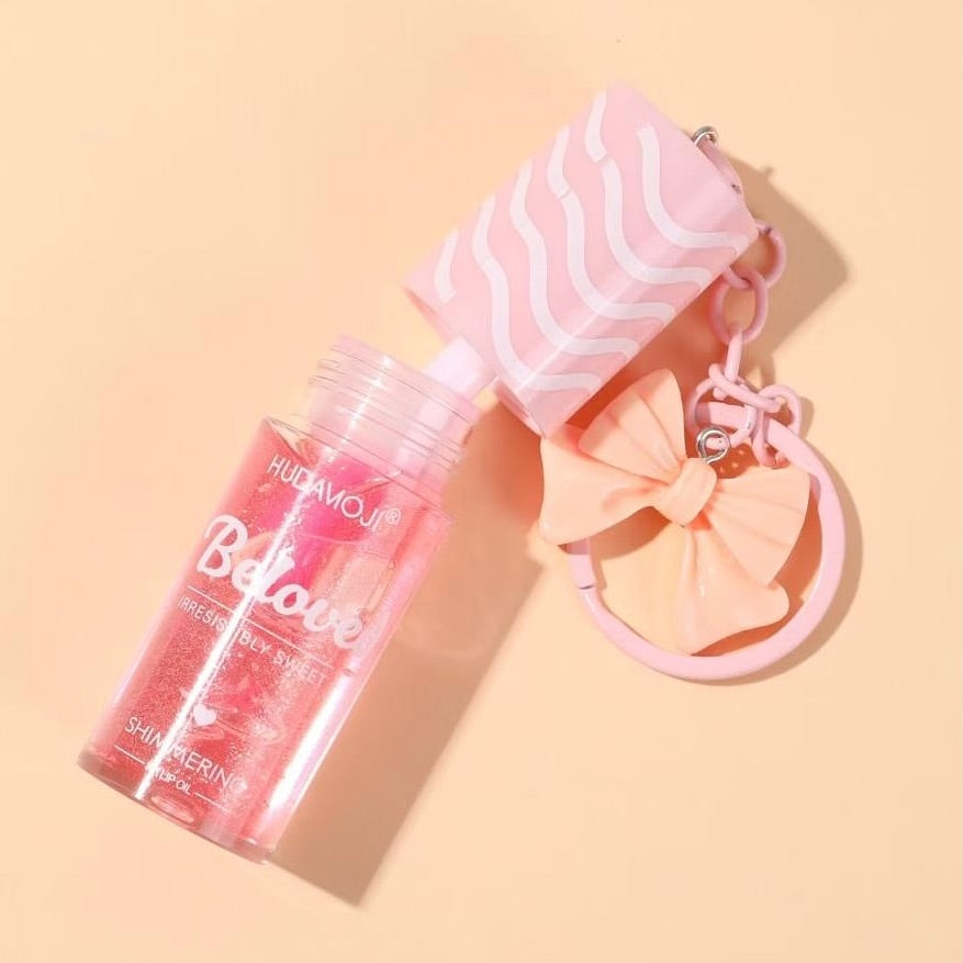 Hudamoji - Beloved Bow Mirror Lip Gloss Set of 6