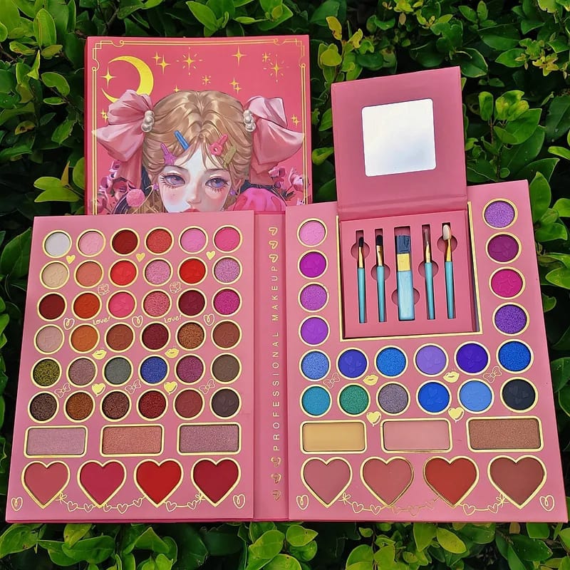 IGOODCO - 70 Colors Scary Girl Makeup Book Palette