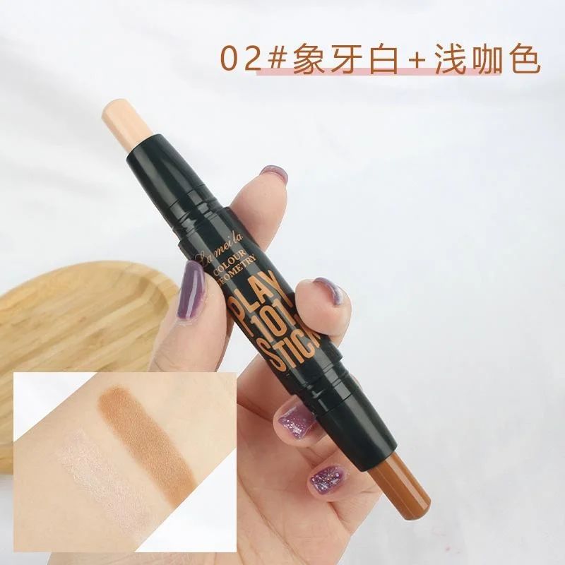 Double Head Silkworm Highlighter & Contour Stick
