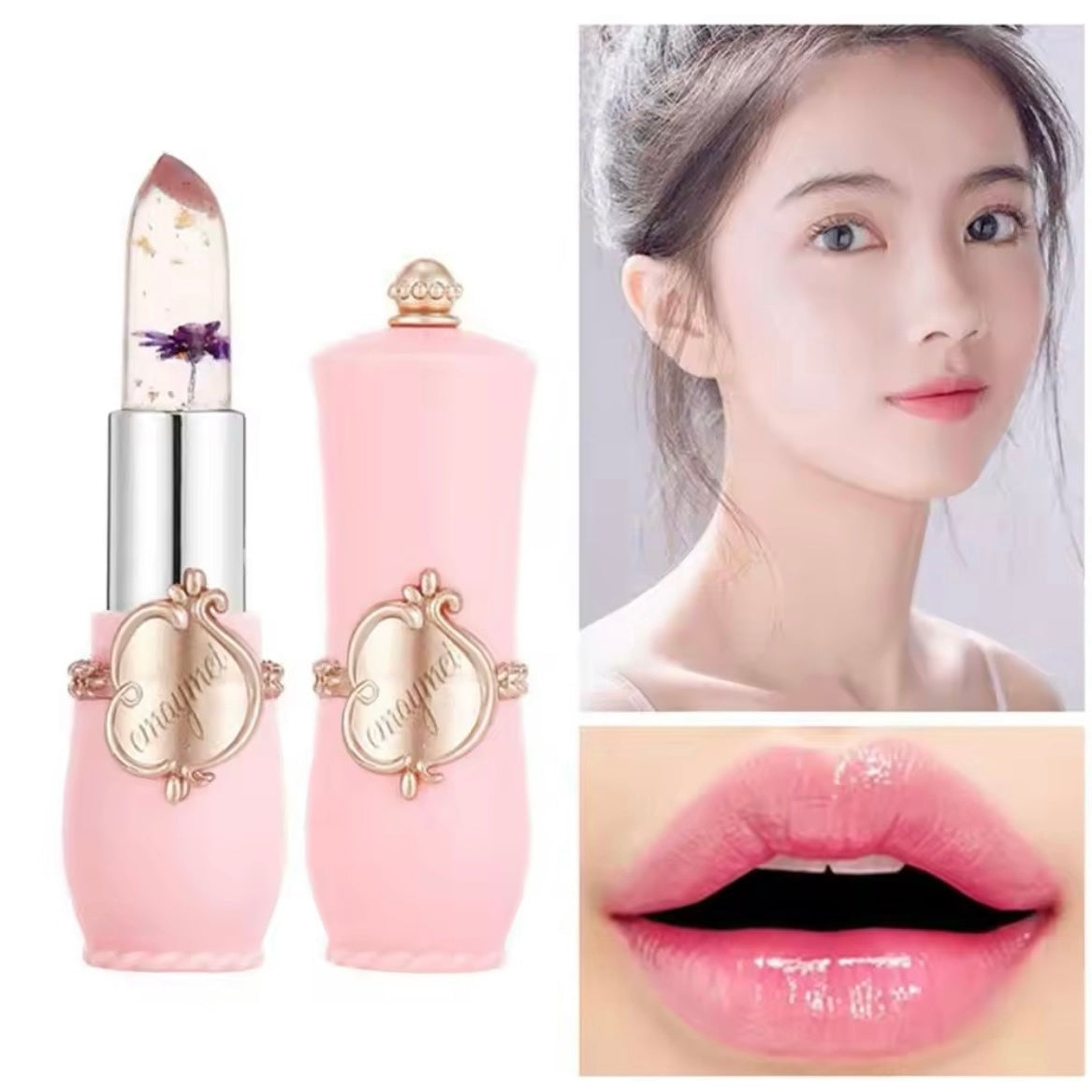 Crown Flower Jelly Tinted Lipstick