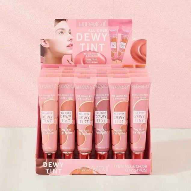 Hudamoji - All Over Dewy Liquid Tube Blush Set of 6