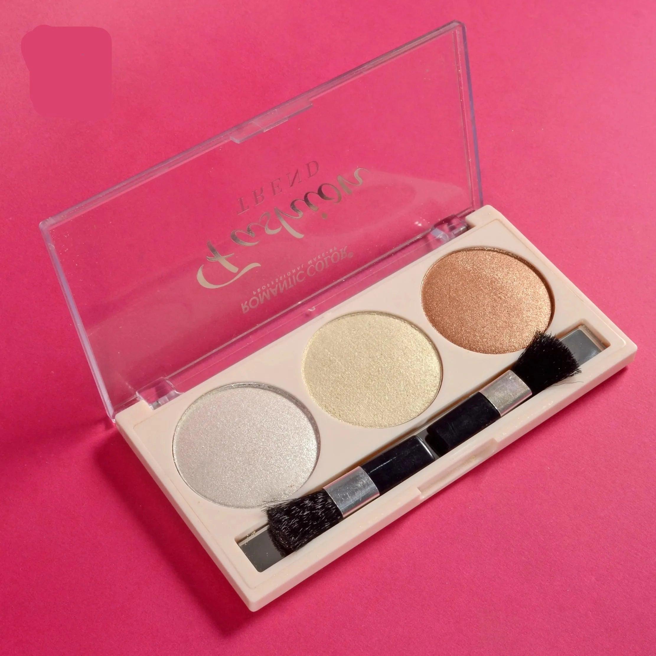 Mocallure - 3 Colors Highly Pigmented Highlighter Kit