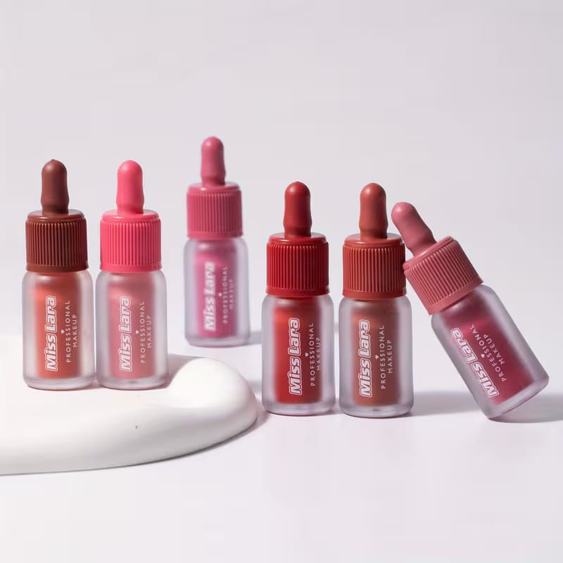 Miss Lara - 6pcs Ink Airy Velvet Lip & Blush Cream