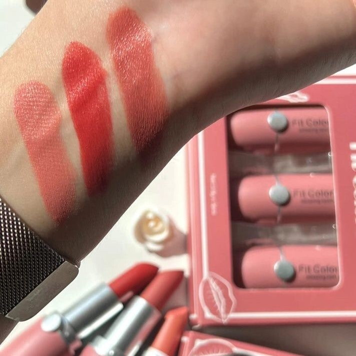 Fit Colors - Amazing Matte Lipsticks Set of 3