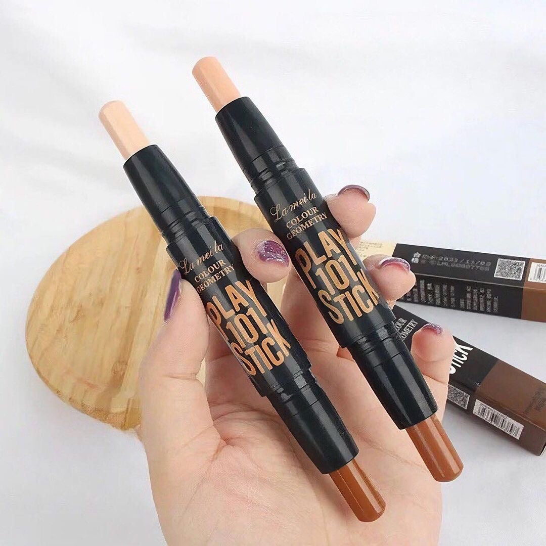 Double Head Silkworm Highlighter & Contour Stick