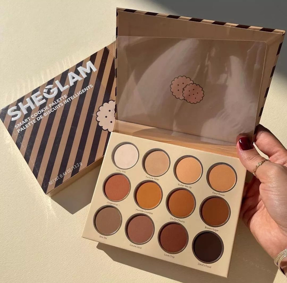 SHEGLAM - 12 Color Smart Cookie Eyeshadow Palette