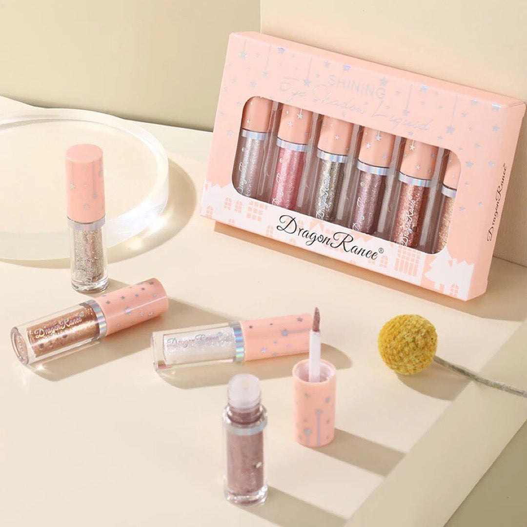 Dragon Ranee - Pearl Liquid Eyeshdaow Set of 6