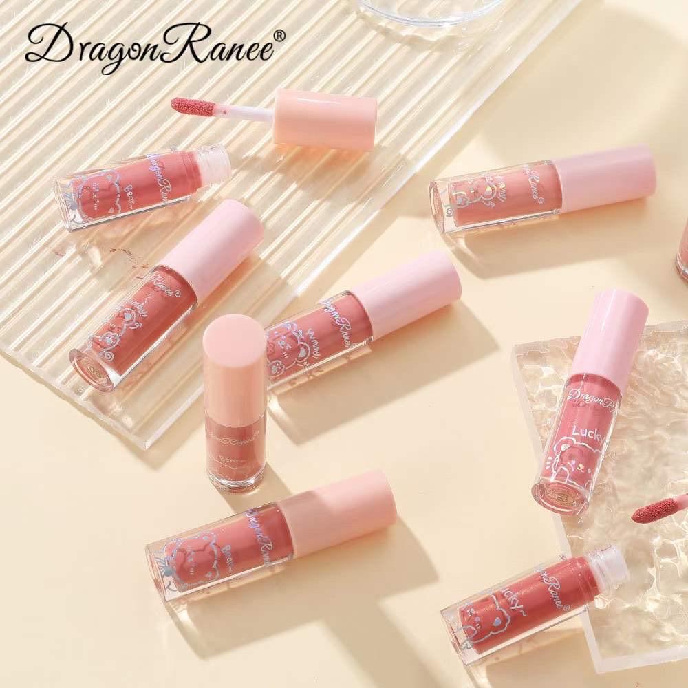 Dragon Ranee - Cartoon Bear Mirror Lip Gloss Set of 3