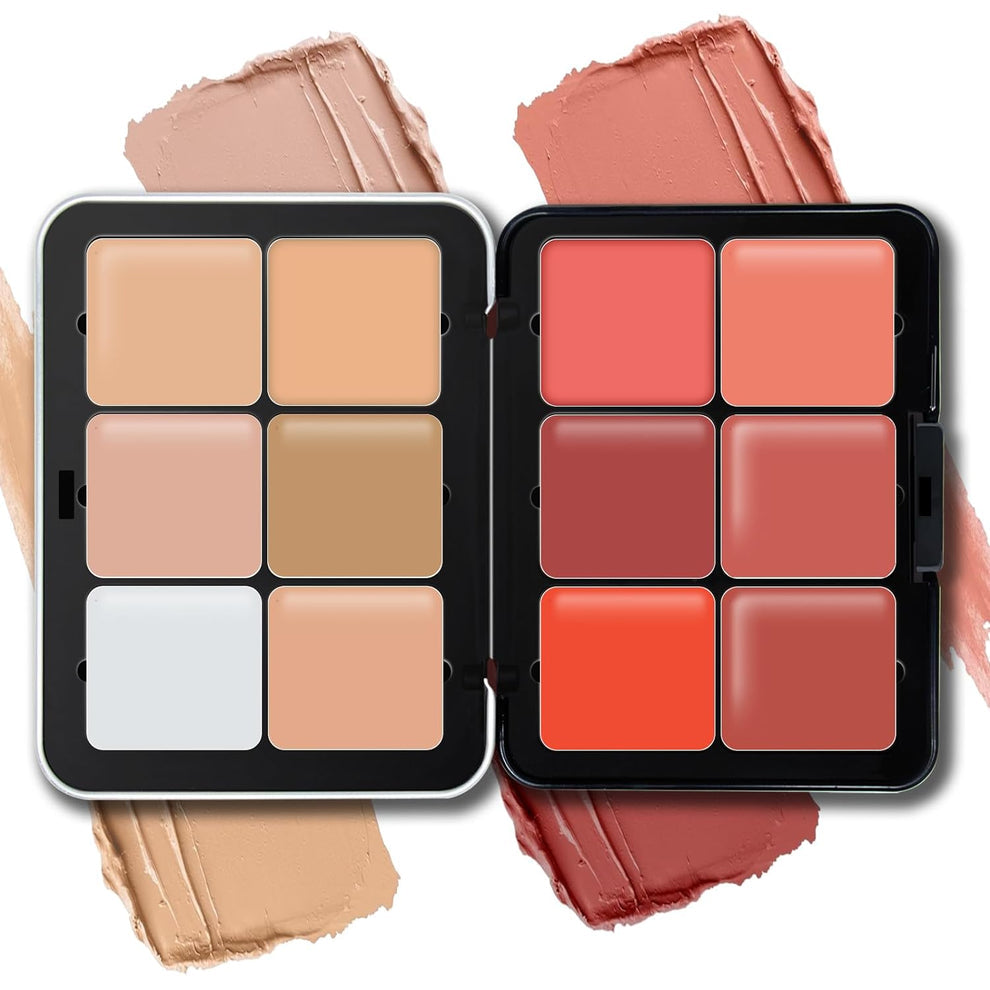 Carla Secret - 12 Color Concealer & Blush Palette
