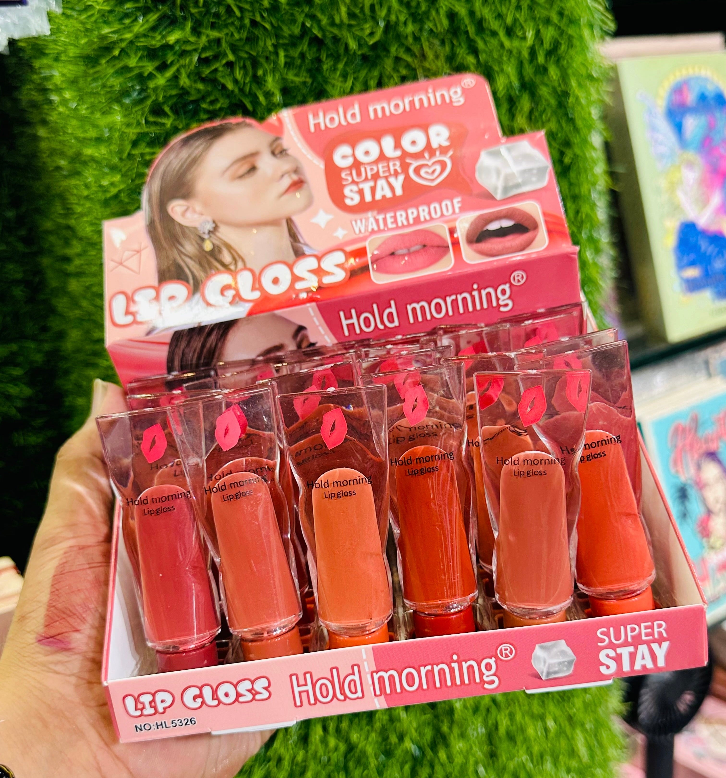 Hold Morning - Ice Cube Matte Velvet Lip Gloss Set of 6