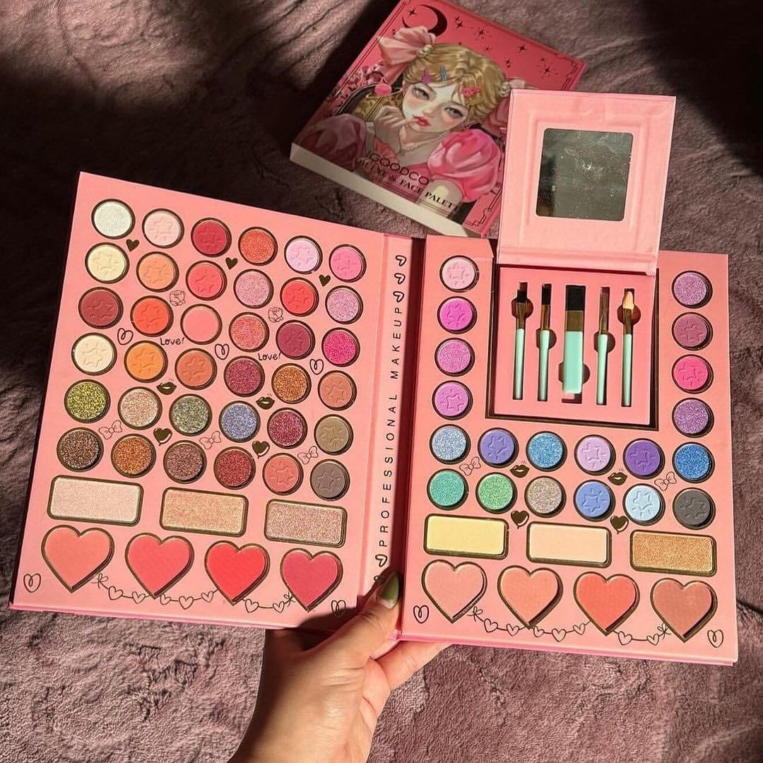 IGOODCO - 70 Colors Scary Girl Makeup Book Palette